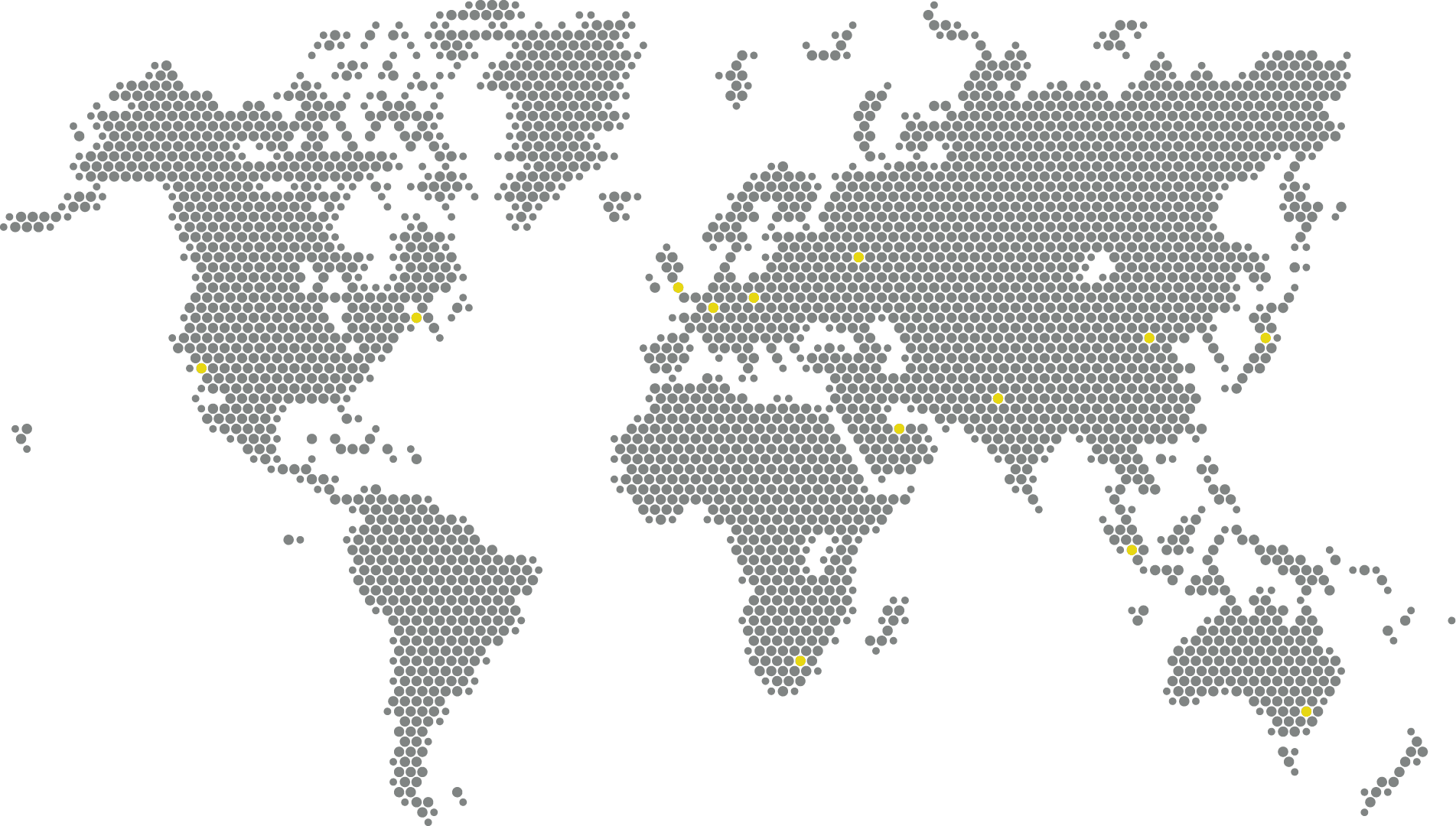 Global operations map